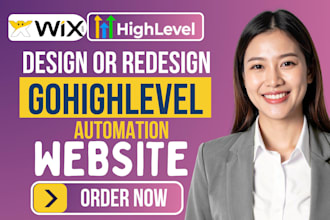 build gohighlevel crm automation wix landing page sales funnel ghl workflows