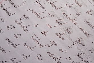 write anything with my beautiful handwriting