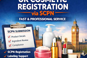 regulate your cosmetic products on scpn UK and cpnp eu