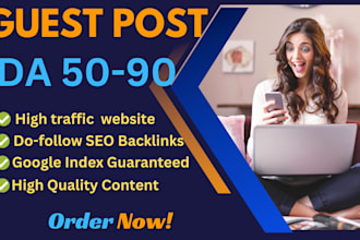 write and publish high quality guest post backlinks