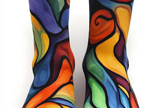 make custom socks design