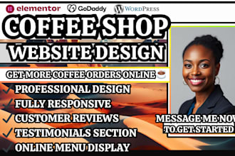coffee shop website cafe website design coffee store site coffee brand website
