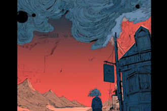 create illustrations, poster, covers