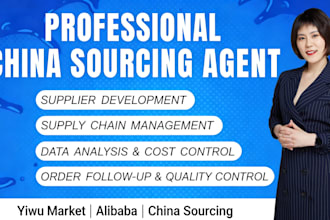 be your professional china sourcing agent and quality inspector for your brand