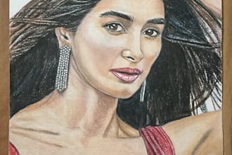 create realistic pencil portraits