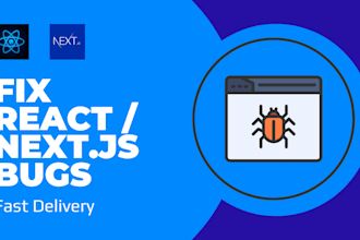 fix reactjs or nextjs bugs and frontend issues