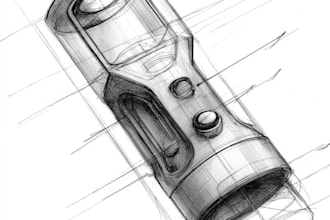 sketch a product design idea
