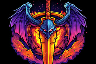 create a fantasy logo