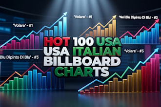 charts songs on hot 100 USA italian billboard charts