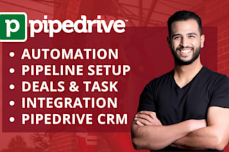 pipedrive expert, pipeline and deals management