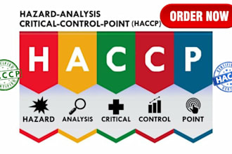 develop haccp plan, food safety plan, procedure, records