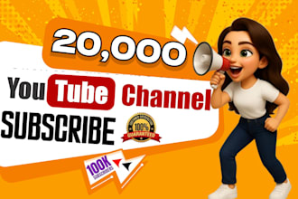 provide permanent 1000 subscribes for youtube monetization