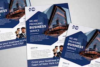 create a modern and attractive flyer design