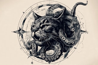 create custom and realism tattoo design