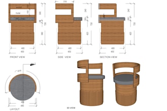 do cad furniture draft