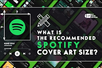 design professional spotify banner, songs cover art and music streaming banner