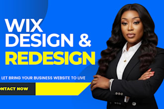 wix website design wix website redesign wix online store wix website
