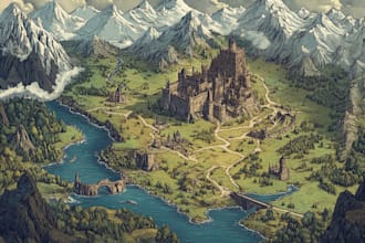 do amazing fantasy dnd map