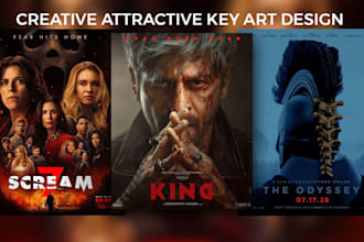 craft stunning key art for movies, games, and events