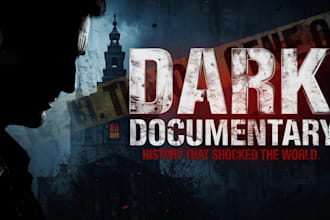 write dark documentary scripts for youtube