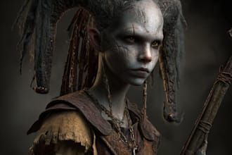fantasy horror and fantasy horror character