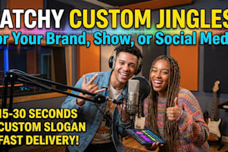 compose a custom, catchy jingle for your brand