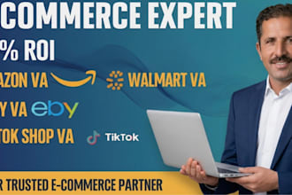 do e commerce product research, top listing, e commerce virtual assistant