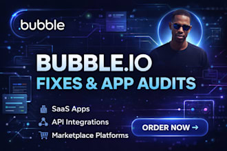 bubble io developer for bubble app bubble website bubble saas mvp adalo app