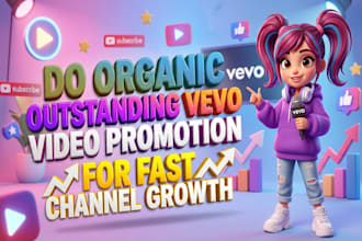 do organic outstanding vevo video promotion for fast channel growth