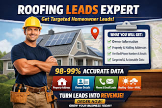 roofing leads with verified personal phone numbers