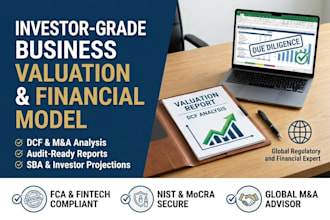 do cpa business valuation dcf financial analysis company valuation project