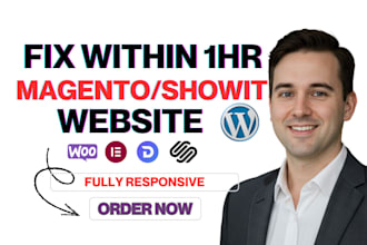 fix magento ecommerce store upgrade showit website bug error development