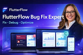 fix, debug and customize your flutterflow mobile app