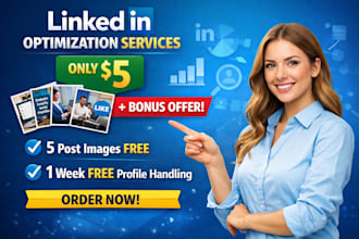 optimize your linkedin profile and write SEO content