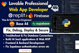 fix deploy lovable replit bolt new lovable ai supabase rocket v0 cursor base 44