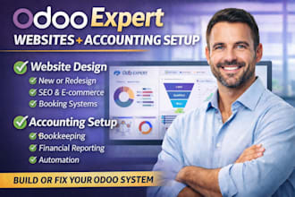 do odoo accounting and inventory setup data migration and accounts clean up