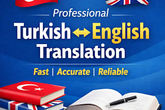 translate turkish to english professionally