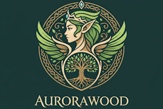 design a unique and enchanting elf logo for your brand
