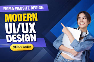 do figma website design, website UI UX design, figma design, website mockup