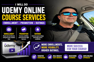 do udemy online course enrollment, udemy online course promotion, udemy ratings
