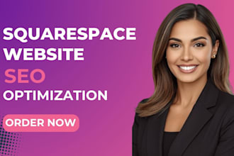 optimize squarespace website onpage and technical SEO