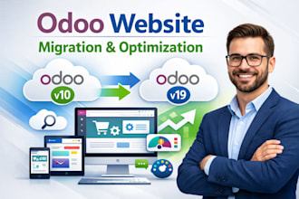 be your odoo expert for erp, ecommerce, and website development
