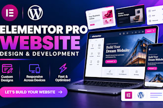 elementor pro, elementor website, elementor wordpress, wordpress website design