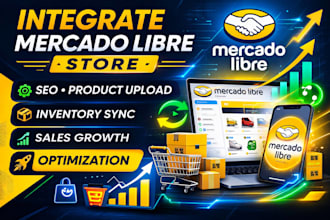 integrate mercado libre store SEO product upload sync sales growth optimization