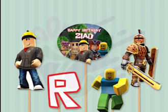 create custom roblox 3d models, game assets, props, accessories and ugc items