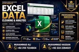 clean and analyze your messy logistics or clinical excel data