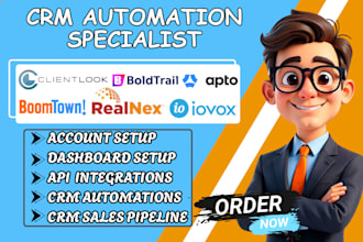 setup clientlook boomtown realnex iovox boldtrail apto crm real estate crm