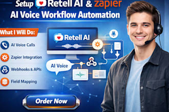 setup retell ai zapier ai voice workflow call automation webhook ai voice bot