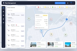 develop smart trailer tracking app, ebpms tracking app location report fleet app