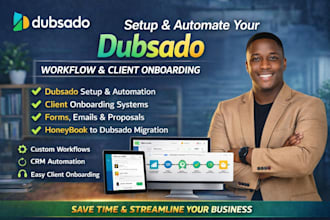 setup dubsado CRM workflow automation and client onboarding